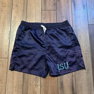 Vintage dodger ISU‎ Indiana State University athletic shorts medium
